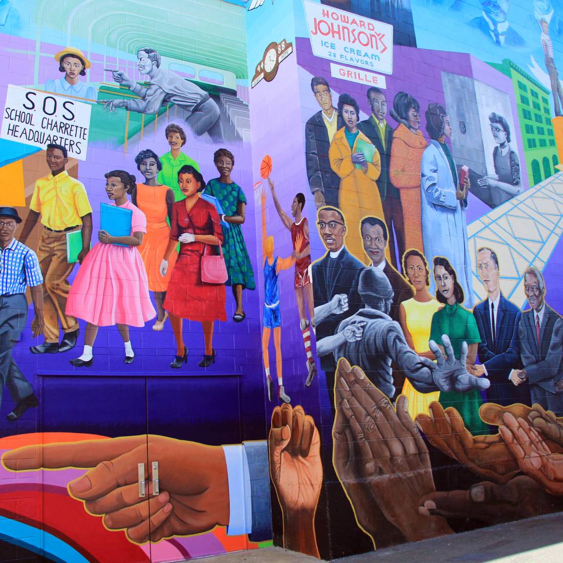 Durham's Civil Rights Mural