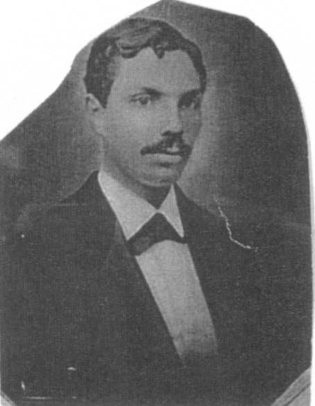 A Black and White photo depicts James Whitted, the first superintendent of Whitted School.